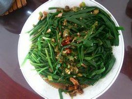 涼拌韭菜 涼拌韭菜