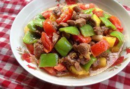 爆炒牛肉粒 爆炒牛肉粒