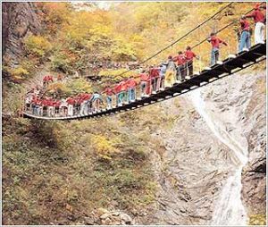 雪岳山路線：飛龍瀑布