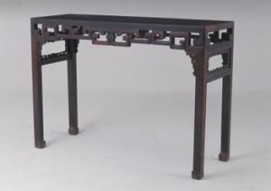 清乾隆紫檀小長桌 清乾隆紫檀小長桌