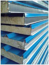 彩鋼岩棉夾芯板