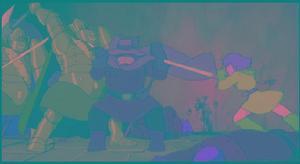 猶巴阻止娜烏西卡（動畫）