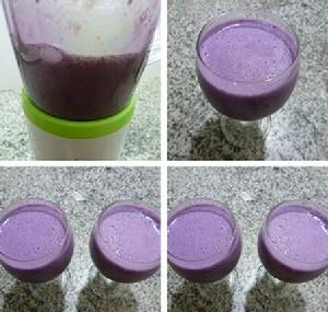 桑果奶昔製作步驟