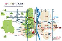 中國鐵建·梧桐苑樓盤位置圖