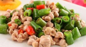 山椒炒雀肫 山椒炒雀肫