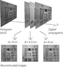 圖4、DHM數字自動聚焦原理
