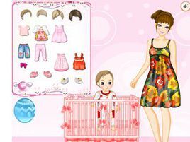 時尚媽媽和寶寶 時尚媽媽和寶寶