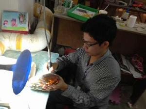 創作中的鄒保清