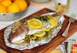 檸檬烤魚 檸檬烤魚