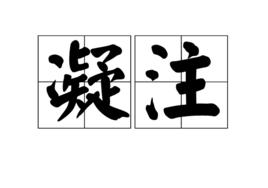 凝注 凝注