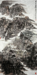 虞觀翔畫作 杭州湘湖畫院