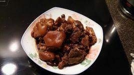 黑豆豬腳醋 黑豆豬腳醋