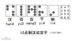 三拼盲文 三拼盲文