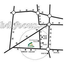秀蘭城市美地項目區點陣圖