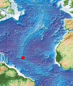 大西洋海底巨洞 大西洋海底巨洞