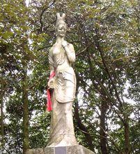 玉女峰玉葉仙子塑像