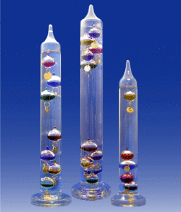 伽利略溫度計 伽利略溫度計