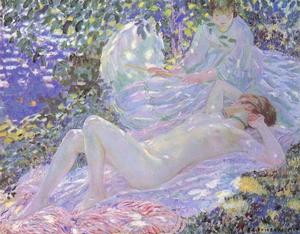 《夏日》弗雷德里克·卡爾·弗里塞克