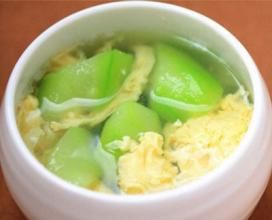 絲瓜烘蛋湯 絲瓜烘蛋湯