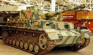 博物館中的四號坦克