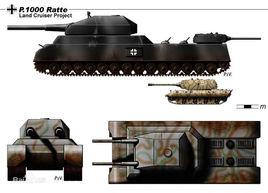 陸地巡洋艦[p1000超重型坦克]