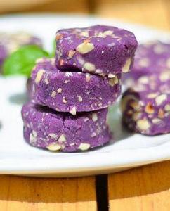 蒸紫薯餅 蒸紫薯餅