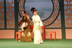 白字戲表演藝術家唐大聰與著名青衣鍾靜潔