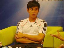 黃希揚出席媒體採訪