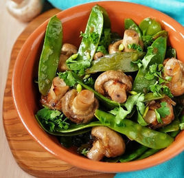 鮮蘑扁豆 鮮蘑扁豆