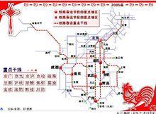 春運重點區域及路線示意圖