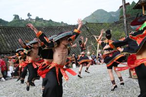 反排苗族木鼓舞 反排苗族木鼓舞