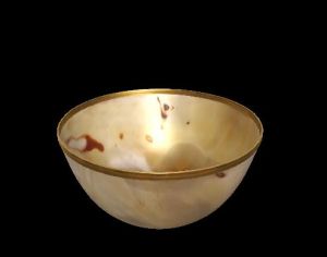 金扣瑪瑙碗 金扣瑪瑙碗