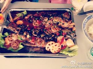 香樟苑的美食（烤魚）