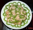 苦瓜炒蝦仁