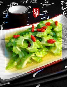 果汁沁苦瓜 果汁沁苦瓜