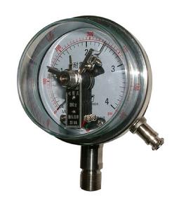 不鏽鋼電接點壓力表圖片