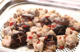 鮮菇蒸排骨 鮮菇蒸排骨