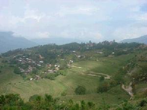 石登鄉水銀廠村村委會住地全貌