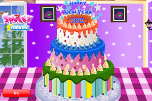 製作新年蛋糕