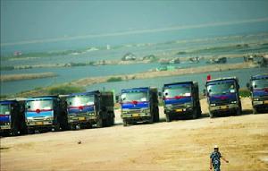 深圳大規模的填海運動---前海片區填海計畫