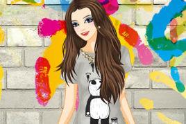 可愛的圖形T恤 可愛的圖形T恤