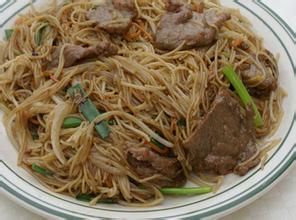 牛肉蚝油炒米粉 牛肉蚝油炒米粉