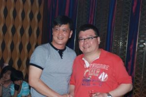 蔡國隆與楊志堅導演