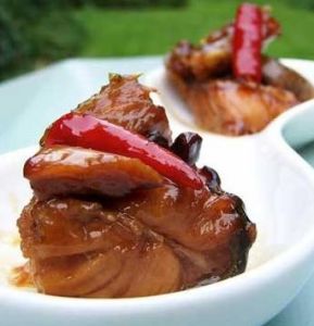 紅燒大馬哈魚 紅燒大馬哈魚