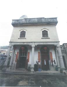 張四村尾上街十九巷4號碉樓正面