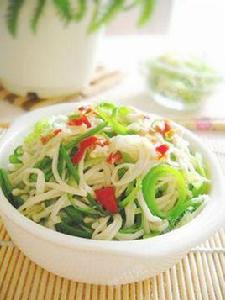 蒜苗拌金針菇 蒜苗拌金針菇