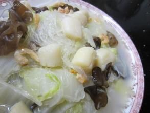 干貝白菜燉冬粉