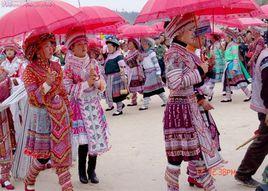 苗族踩花山節 苗族踩花山節