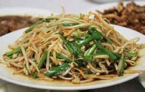 豆絲韭菜 豆絲韭菜