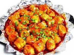 白飯魚香煎韭菜花 白飯魚香煎韭菜花